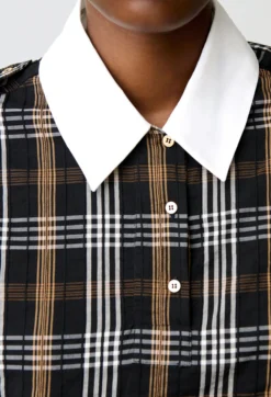 Blouse carreaux