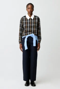 Blouse carreaux