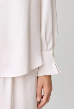 Blouse fluide col