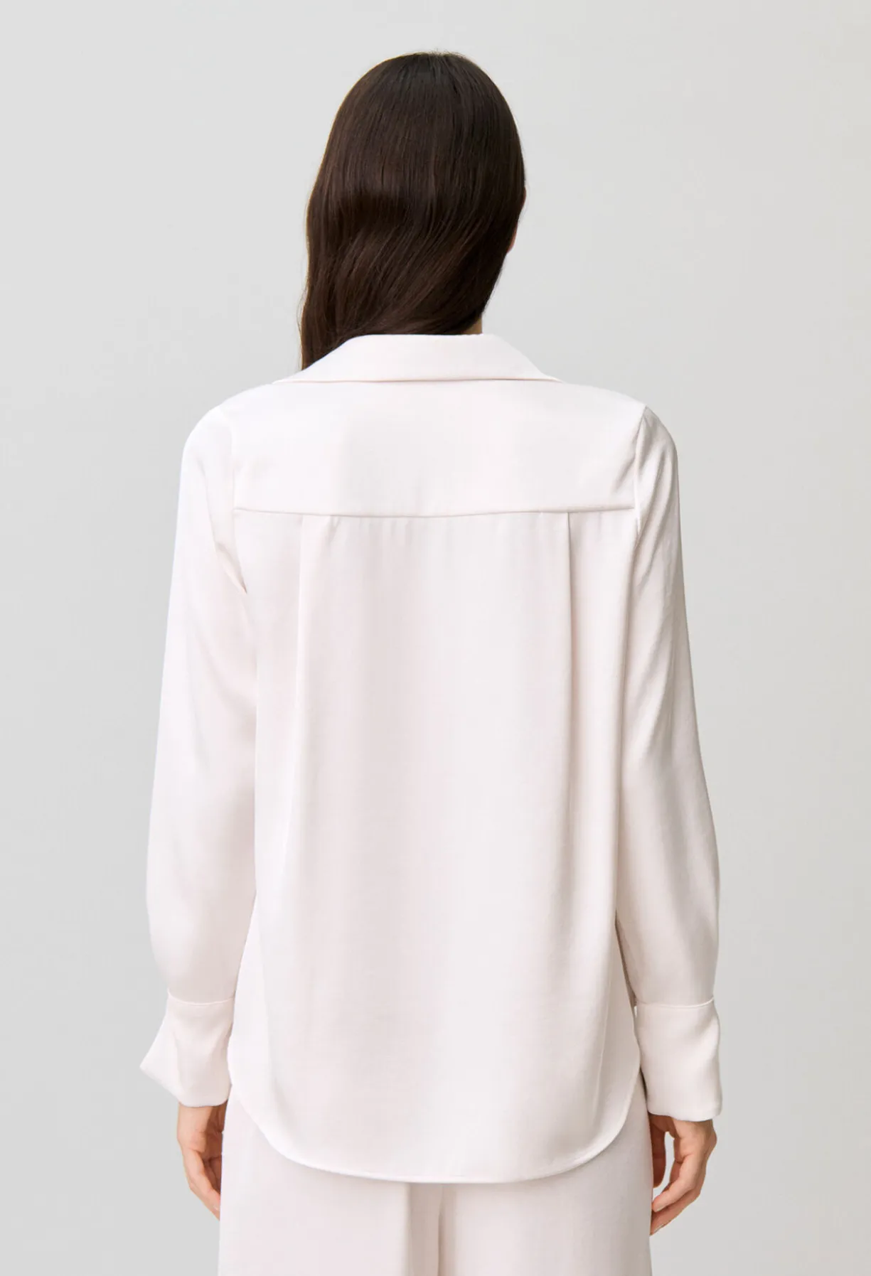 Blouse fluide col