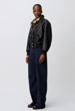 Blouson bomber cuir