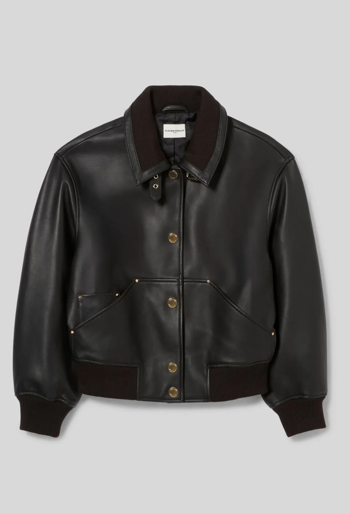 Blouson bomber cuir