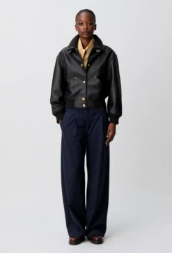 Blouson bomber cuir