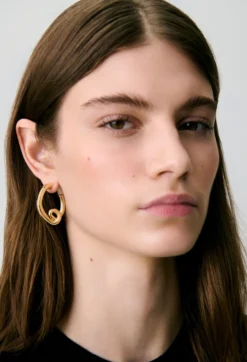 Boucles d'oreilles gravure Claudie