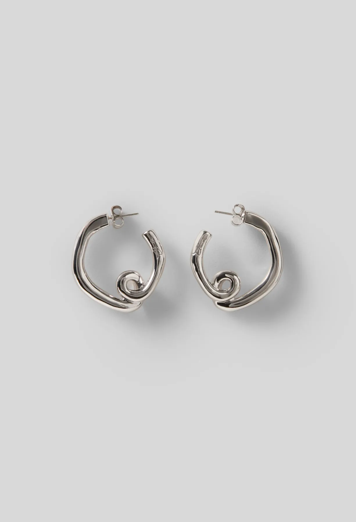 Boucles d'oreilles gravure Claudie