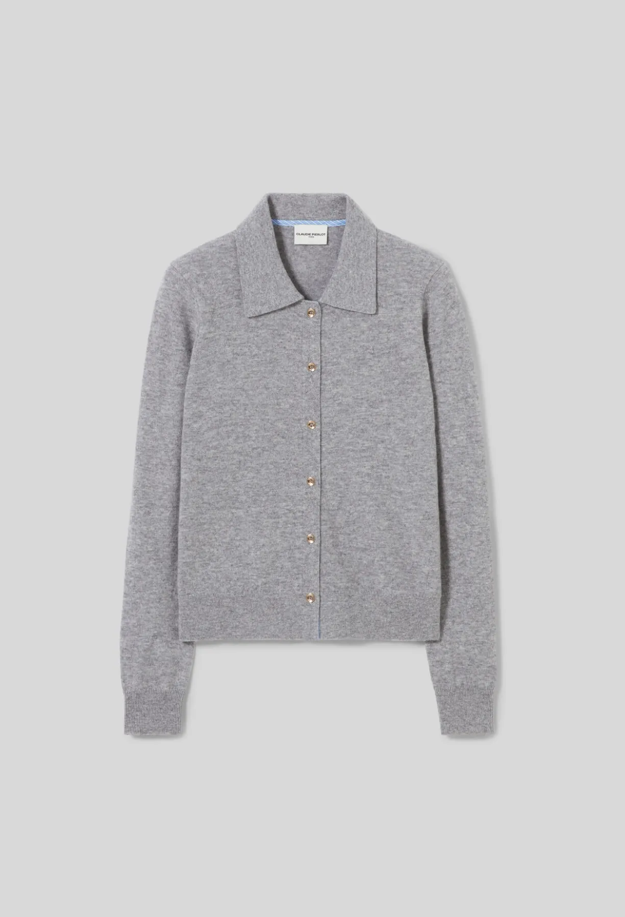 Cardigan ajusté laine