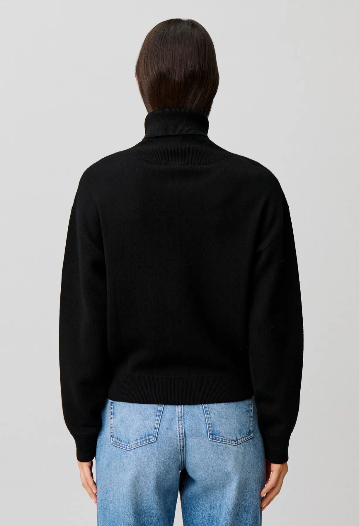 Cardigan maille zippé col camionneur
