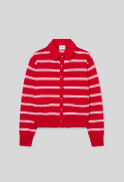 Cardigan rayé