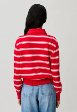 Cardigan rayé