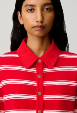 Cardigan rayé
