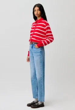 Cardigan rayé