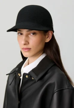 Casquette en feutre de laine