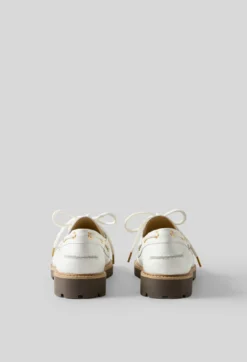 Chaussures bateau cuir