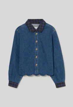 Chemise denim coton