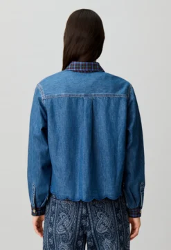 Chemise denim coton