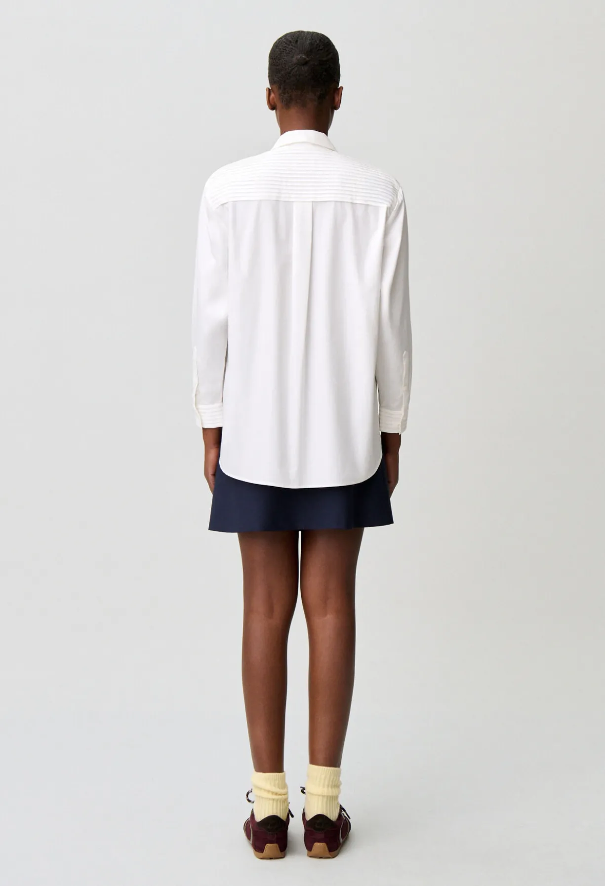 Chemise popeline broderie Claudie