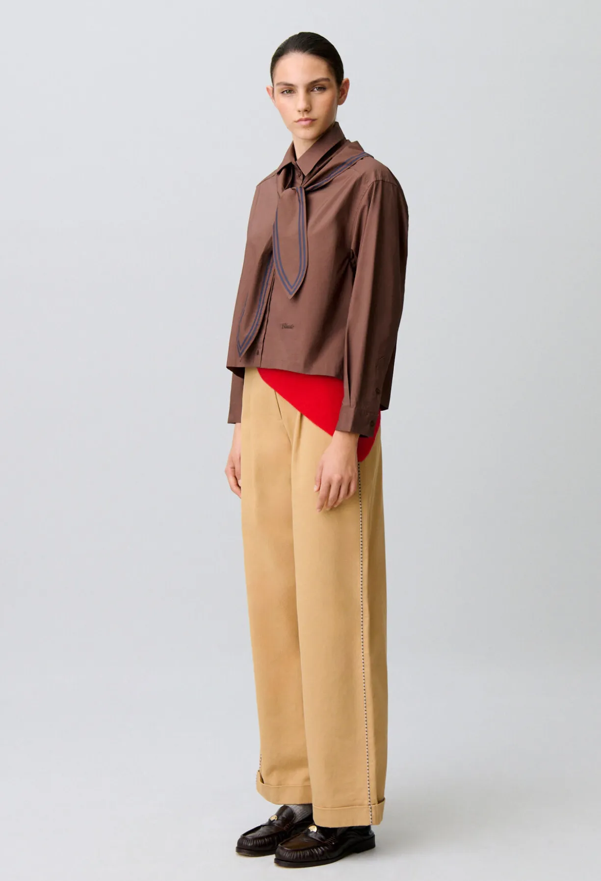 Chemise popeline coton