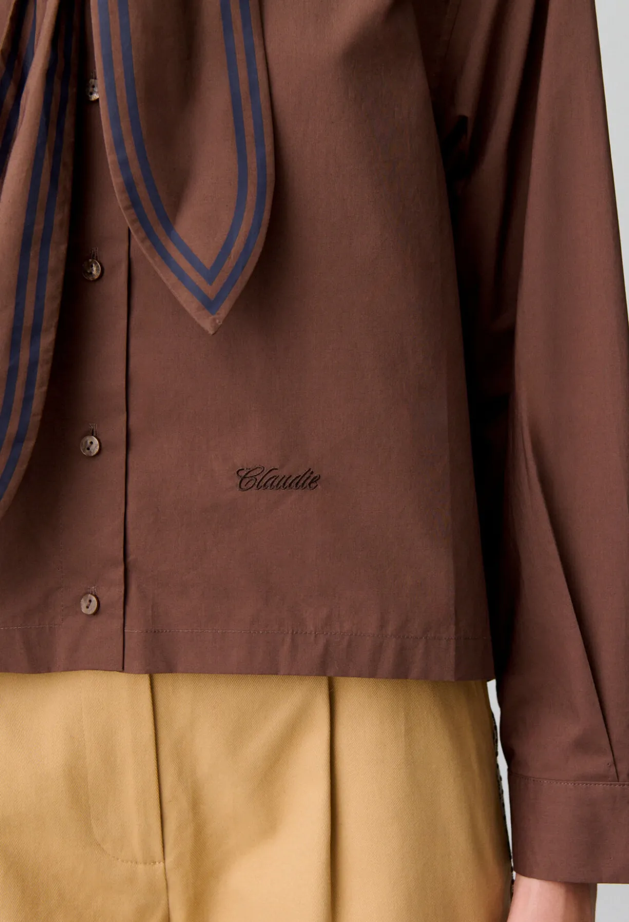 Chemise popeline coton