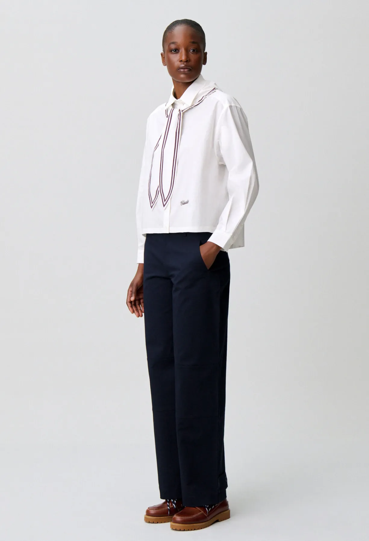 Chemise popeline coton