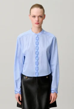 Chemise popeline rayée