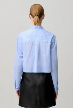 Chemise popeline rayée