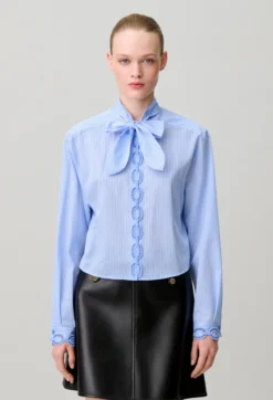 Chemise popeline rayée