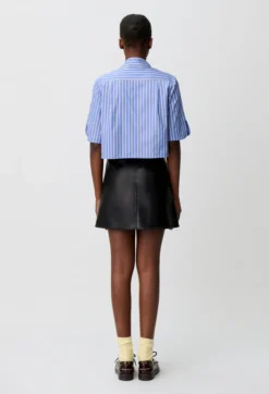 Chemise rayée lavallière
