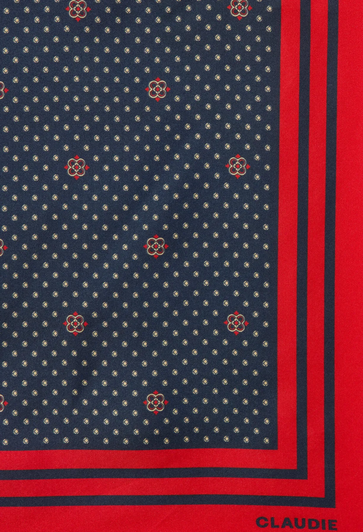 Foulard carré imprimé