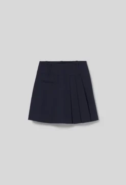 Jupe courte laine mélangée