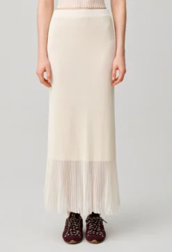 Jupe longue maille
