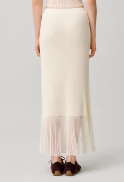 Jupe longue maille
