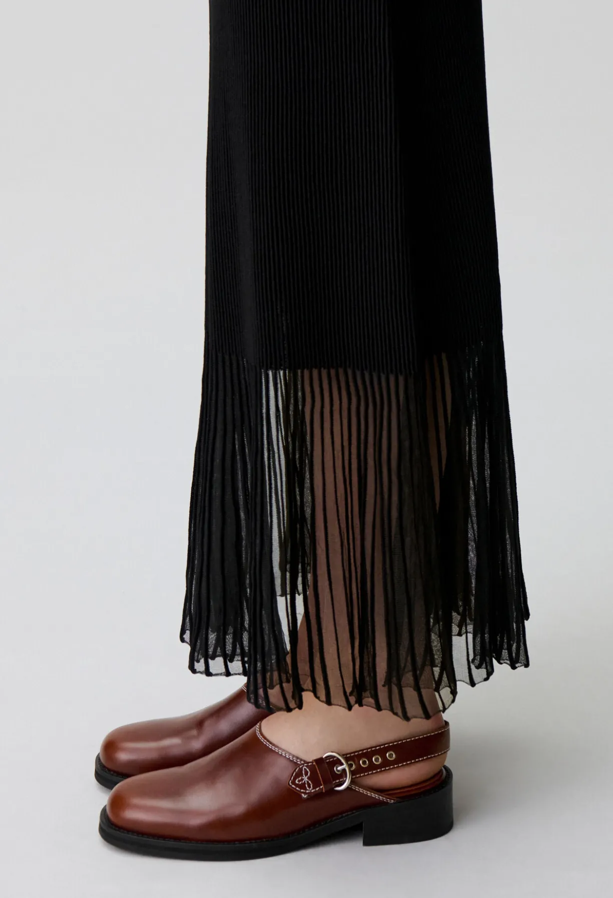 Jupe longue maille
