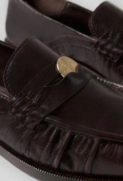 Mocassins cuir vernis