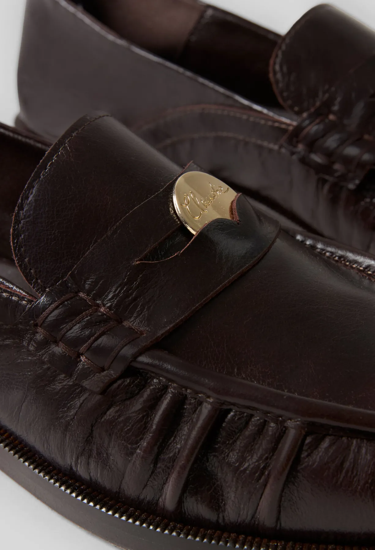Mocassins cuir vernis