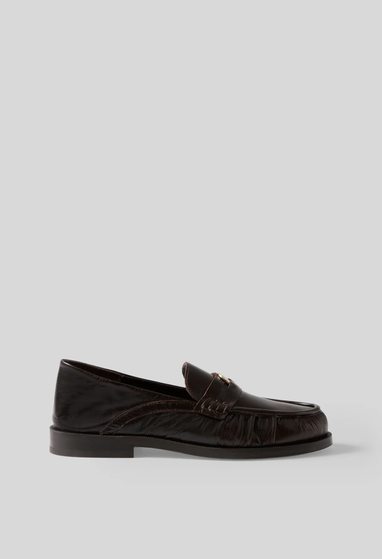 Mocassins cuir vernis