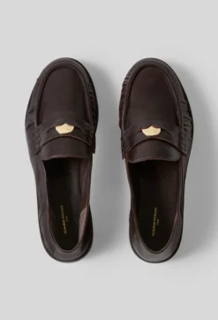 Mocassins cuir vernis