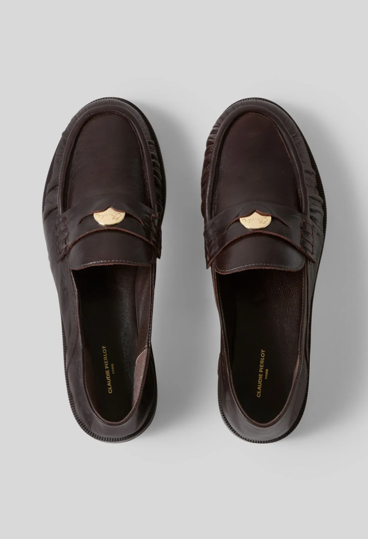 Mocassins cuir vernis
