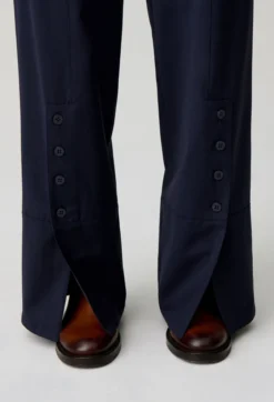Pantalon laine mélangée