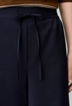 Pantalon large ficelle