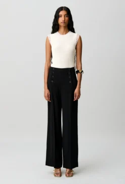 Pantalon à pont