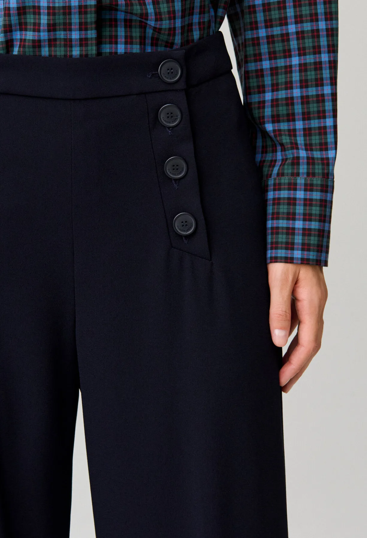 Pantalon à pont