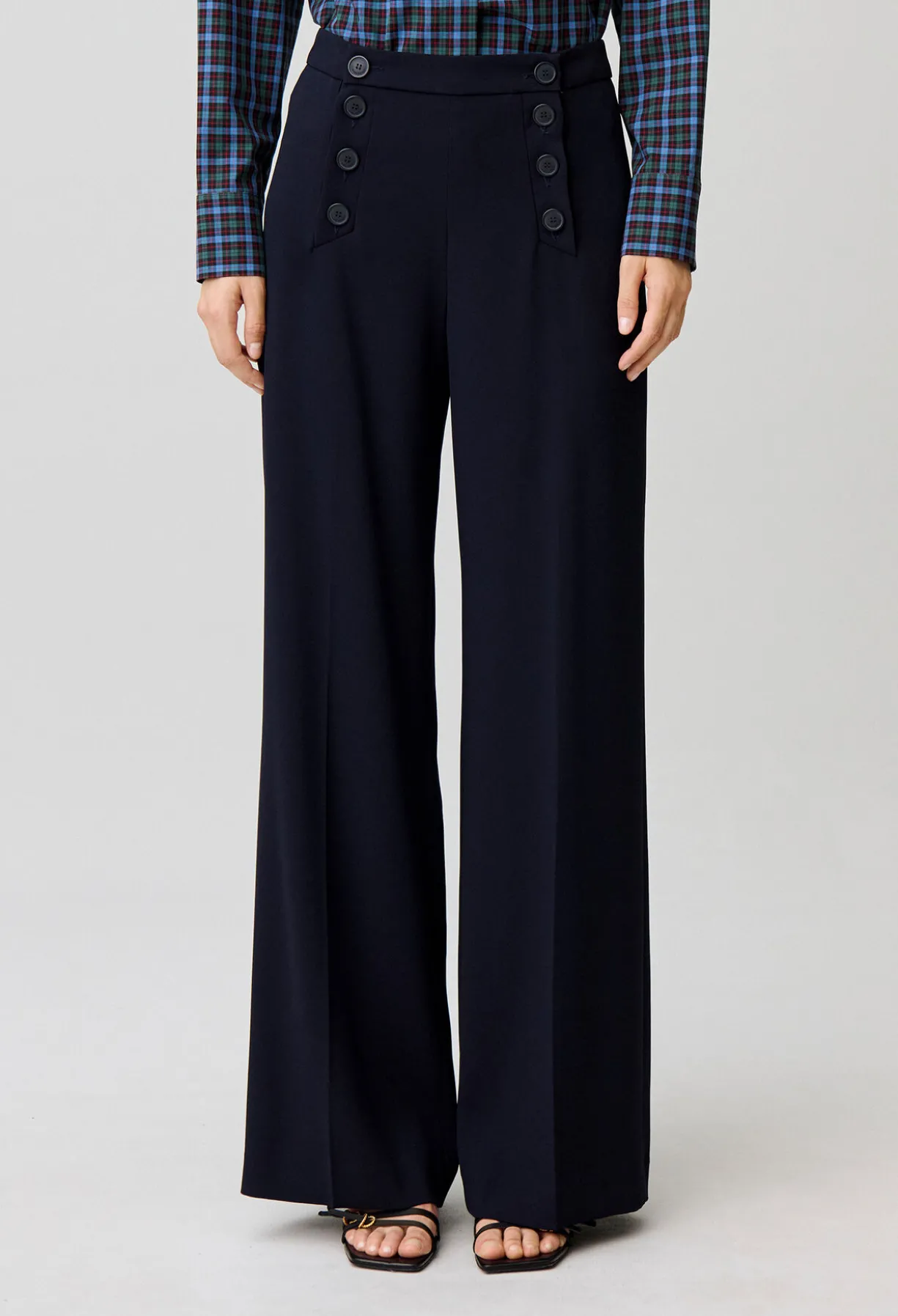 Pantalon à pont