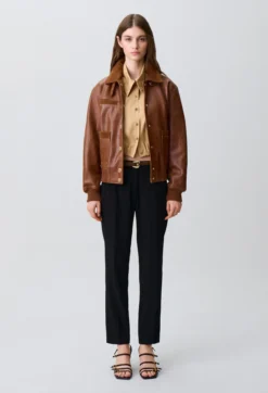Pantalon tailleur cigarette