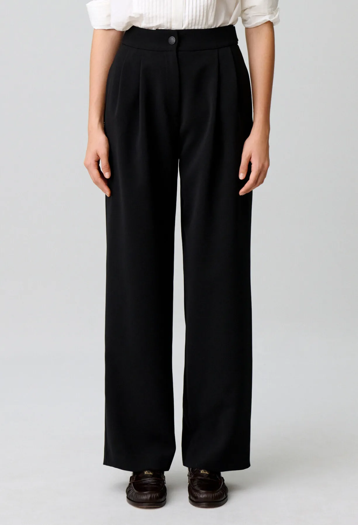 Pantalon tailoring jambes droites