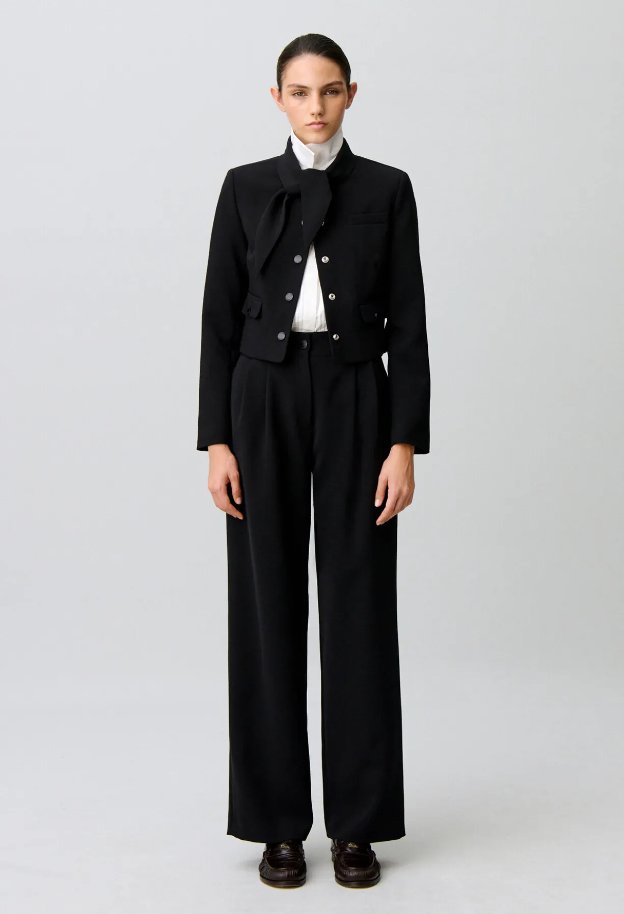 Pantalon tailoring jambes droites