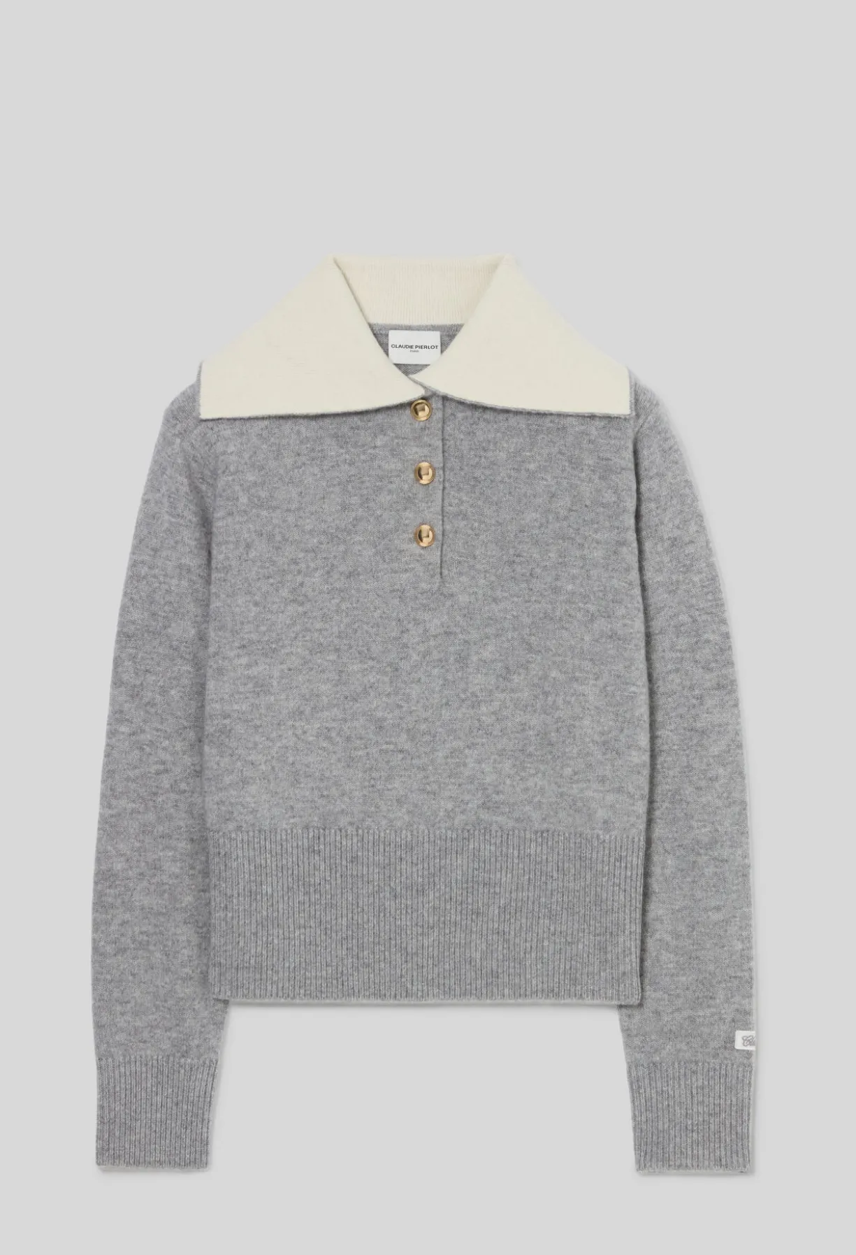 Pull décontracté laine col camionneur