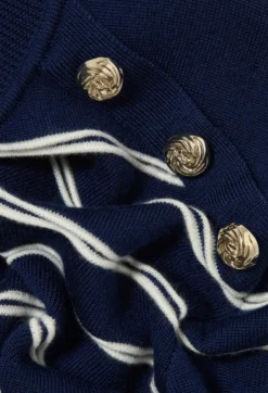 Pull marinière laine
