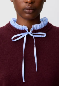 Pull rayé laine