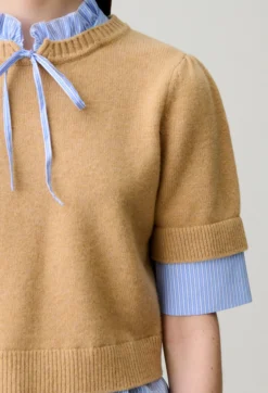 Pull rayé laine
