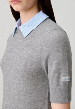 Pull superposé laine
